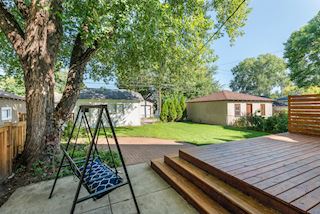 Back deck and patio!