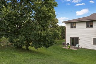 Private patio and sliders allowing lots of natural light into unit...