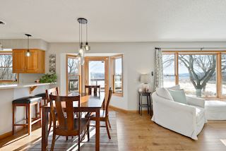 Views of Purgatory Creek from every room in the back of the home