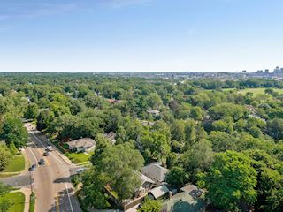 Neighborhood Ariel View