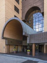 Stately Front Entrance