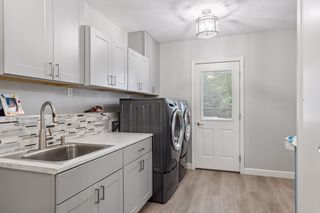 Main floor laundry room and mud room