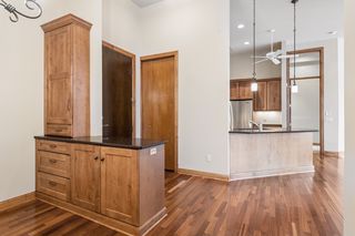 View of Dining and Entrance flowing into heart of home.