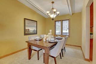 Room to spread out the table for holidays. 