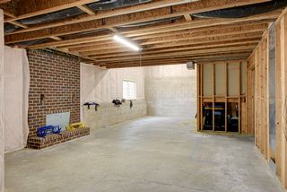 Opposite view of unfinished basement