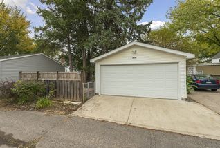 Entry into garage from the alley.