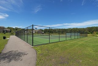 Also not pictured next to the tennis court is the neighborhood garden