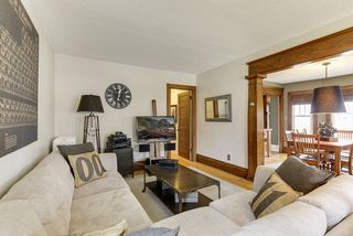 comfortable living room on main level