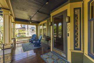 No detail has been missed in the restoration of the Open Front Porch...