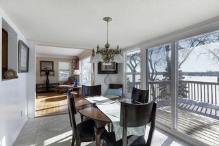 Formal dining with window pass through to the kitchen