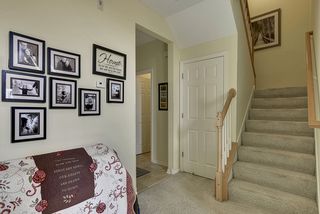 Stairs heading up to bedrooms and loft
