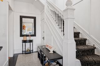 Clean and inviting entryway