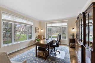 Main level spacious office can be used as a music room or play room-very versatile