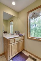 Powder room on main level