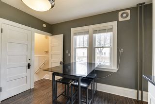 ktichen with new flooring and granite counters