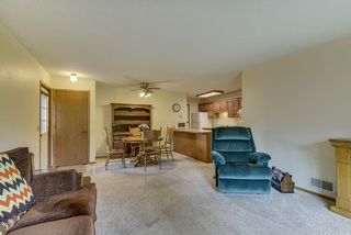 Living room open to dining...