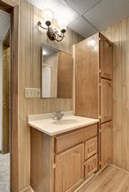 Lower level bath.