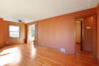Gleaming hardwoods on main level 