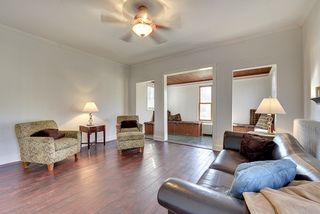 Living Room With Connected Sitting Area