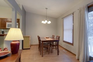 Dining room along with the rest of the home was freshly painted