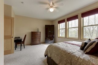 Generous master seating area. 