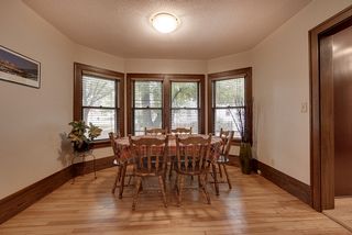 Main floor dining which provides tons of natural light!