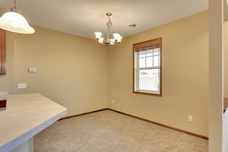 Dining space large enough to fit a full size dining table