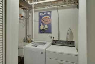 Convenience of laundry room...