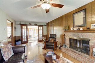 The Kitchen Is To The Left. The Garage To the Right. Beyond Is The 4 Season Porch. 