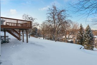 Both a deck and patio for entertaining