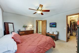 Master bedroom at the end of the hall