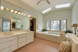 Super spacious luxury bath with two skylights and whirlpool tub!