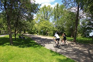 Catch a ride around the lakes. 