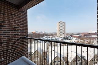Private balcony off of Master Bedroom