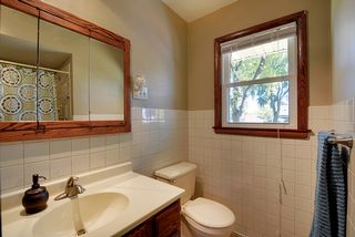 Newer windows in the main floor bath