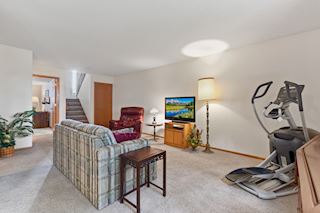20x13 family room on the lower level.
