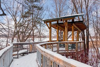 Nature center walkway and shelter