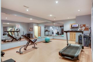 Ideal exercise area in lower level