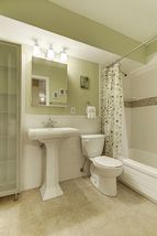 Don't miss the Updated Bathroom with Kohler Sink! 