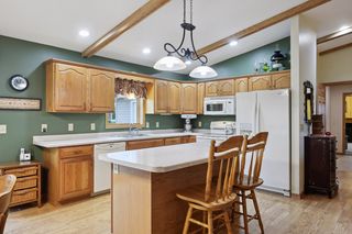 Kitchen with island