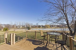 Wonderful views of the back yard an pond