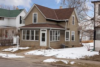 Front of home, newer roof.  Stucco Exterior and great yard!