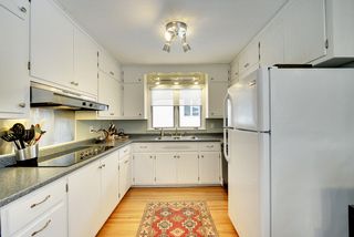 The Kitchen features original Hardwood Floors! 