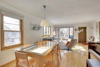 Another view of the Main Floor Living & Dining Room with Entry Vestibule beyond...