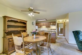 Dining with room to expand table for guests...