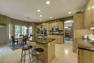 Birch cabinets, stainless appliances, fresh paint, granite counters