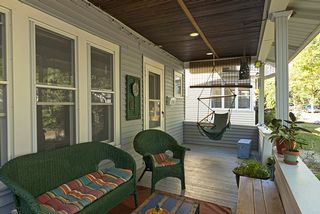 Inviting front porch