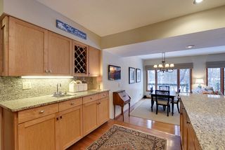 Wet Bar area is perfect beverage station for parties!