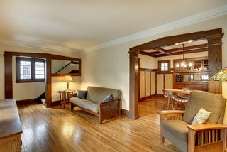 Gleaming hard wood floors