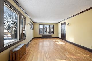 Lower unit living and dining room